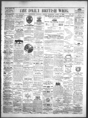 Daily British Whig (1850), 2 Apr 1869