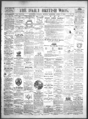 Daily British Whig (1850), 5 Apr 1869