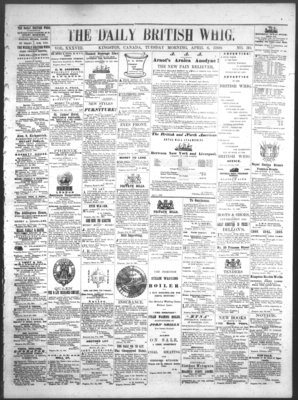 Daily British Whig (1850), 6 Apr 1869