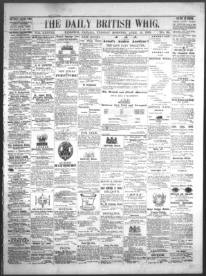 Daily British Whig (1850), 13 Apr 1869