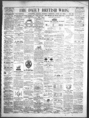 Daily British Whig (1850), 20 Apr 1869