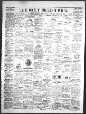 Daily British Whig (1850), 21 Apr 1869