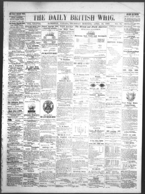 Daily British Whig (1850), 22 Apr 1869