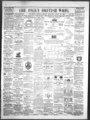 Daily British Whig (1850), 23 Apr 1869