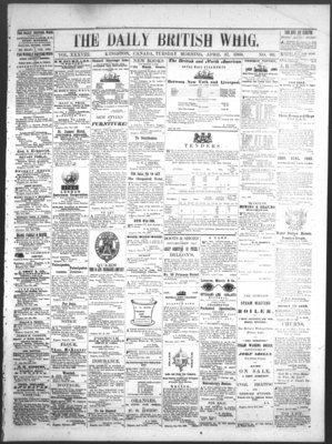 Daily British Whig (1850), 27 Apr 1869