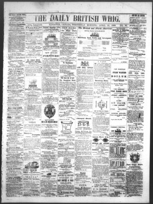 Daily British Whig (1850), 28 Apr 1869