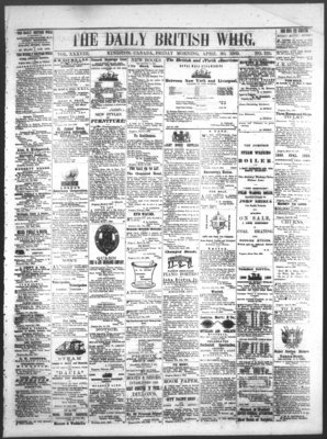 Daily British Whig (1850), 30 Apr 1869