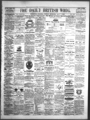 Daily British Whig (1850), 7 May 1869