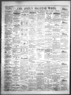 Daily British Whig (1850), 19 Jun 1869