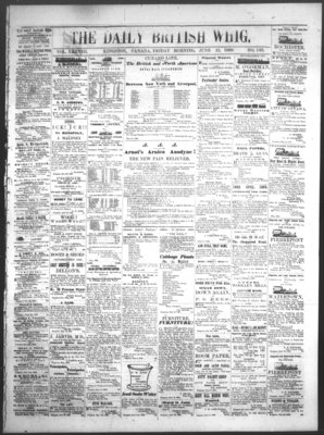 Daily British Whig (1850), 25 Jun 1869