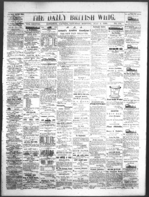 Daily British Whig (1850), 3 Jul 1869