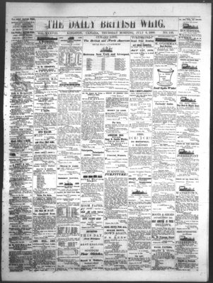 Daily British Whig (1850), 8 Jul 1869