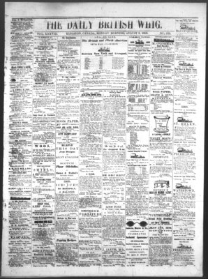 Daily British Whig (1850), 9 Aug 1869