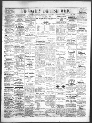 Daily British Whig (1850), 10 Aug 1869