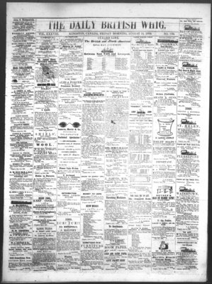 Daily British Whig (1850), 13 Aug 1869