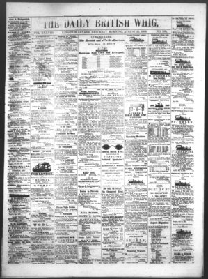 Daily British Whig (1850), 21 Aug 1869