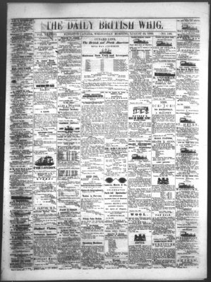 Daily British Whig (1850), 25 Aug 1869