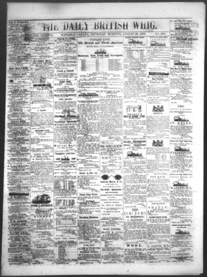 Daily British Whig (1850), 26 Aug 1869