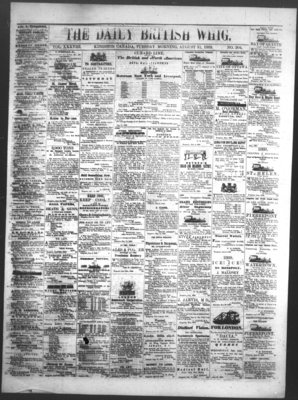 Daily British Whig (1850), 31 Aug 1869