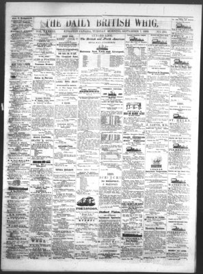 Daily British Whig (1850), 7 Sep 1869