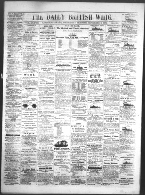 Daily British Whig (1850), 8 Sep 1869