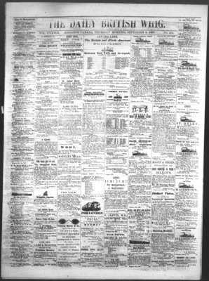 Daily British Whig (1850), 9 Sep 1869