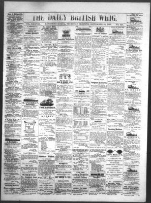 Daily British Whig (1850), 23 Sep 1869