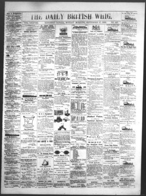 Daily British Whig (1850), 27 Sep 1869