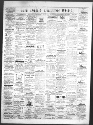 Daily British Whig (1850), 29 Sep 1869