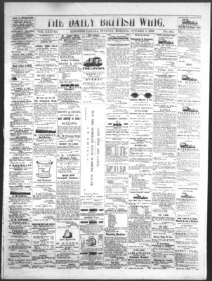 Daily British Whig (1850), 5 Oct 1869