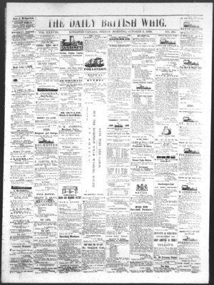 Daily British Whig (1850), 8 Oct 1869