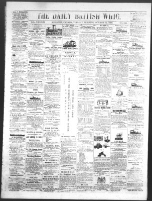 Daily British Whig (1850), 12 Oct 1869