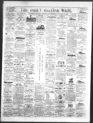 Daily British Whig (1850), 13 Oct 1869