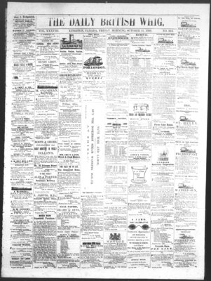 Daily British Whig (1850), 15 Oct 1869