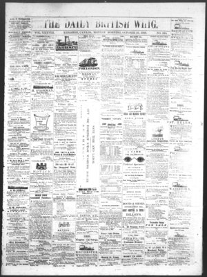 Daily British Whig (1850), 18 Oct 1869