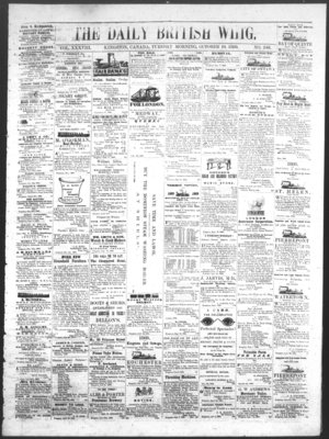 Daily British Whig (1850), 19 Oct 1869