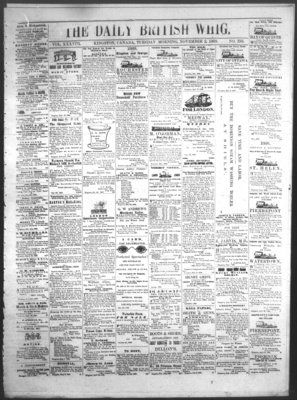 Daily British Whig (1850), 2 Nov 1869