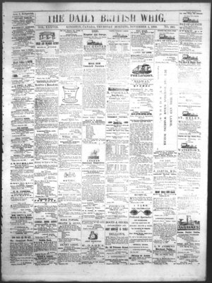 Daily British Whig (1850), 4 Nov 1869