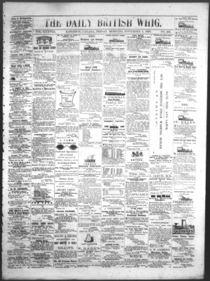 Daily British Whig (1850), 5 Nov 1869