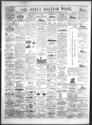 Daily British Whig (1850), 8 Nov 1869