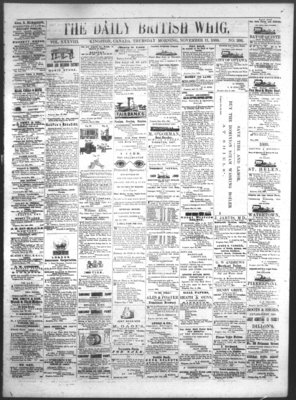 Daily British Whig (1850), 11 Nov 1869