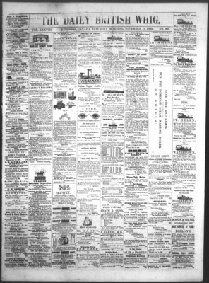 Daily British Whig (1850), 13 Nov 1869