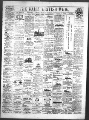 Daily British Whig (1850), 19 Nov 1869