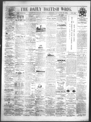 Daily British Whig (1850), 30 Nov 1869