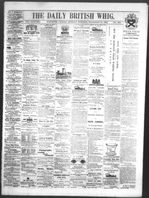 Daily British Whig (1850), 13 Dec 1869