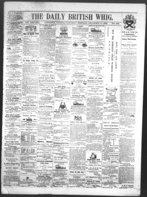 Daily British Whig (1850), 18 Dec 1869