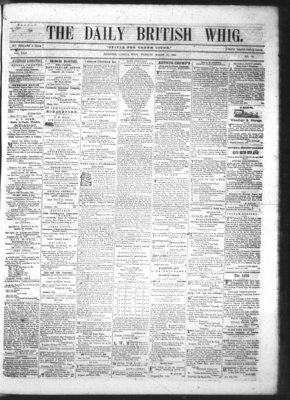 Daily British Whig (1850), 27 Mar 1855