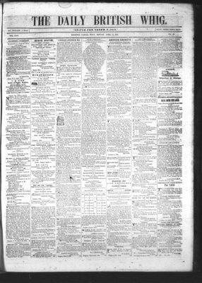 Daily British Whig (1850), 2 Apr 1855