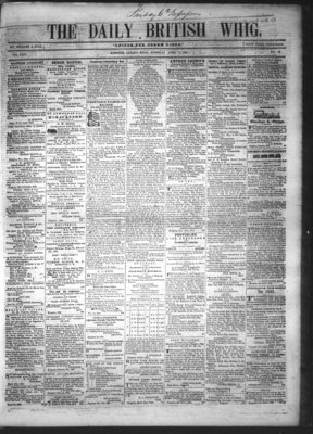 Daily British Whig (1850), 7 Apr 1855