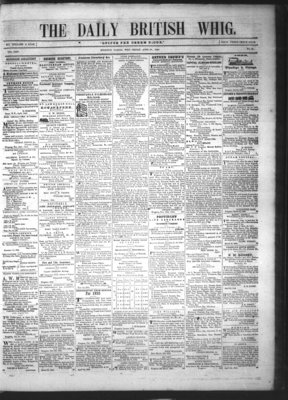 Daily British Whig (1850), 20 Apr 1855